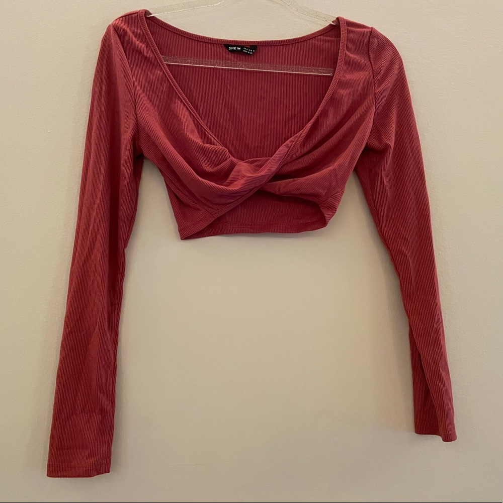 Long Sleeve Crop Top